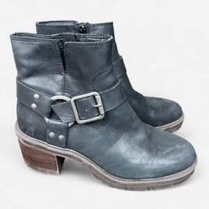 Lucky Brand Leather Ankle Boots